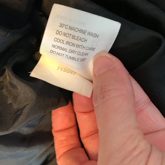 DEMOISELLE size 6 jacquard pleated midi dress black satin waist scoop neck - Picture 9 of 11